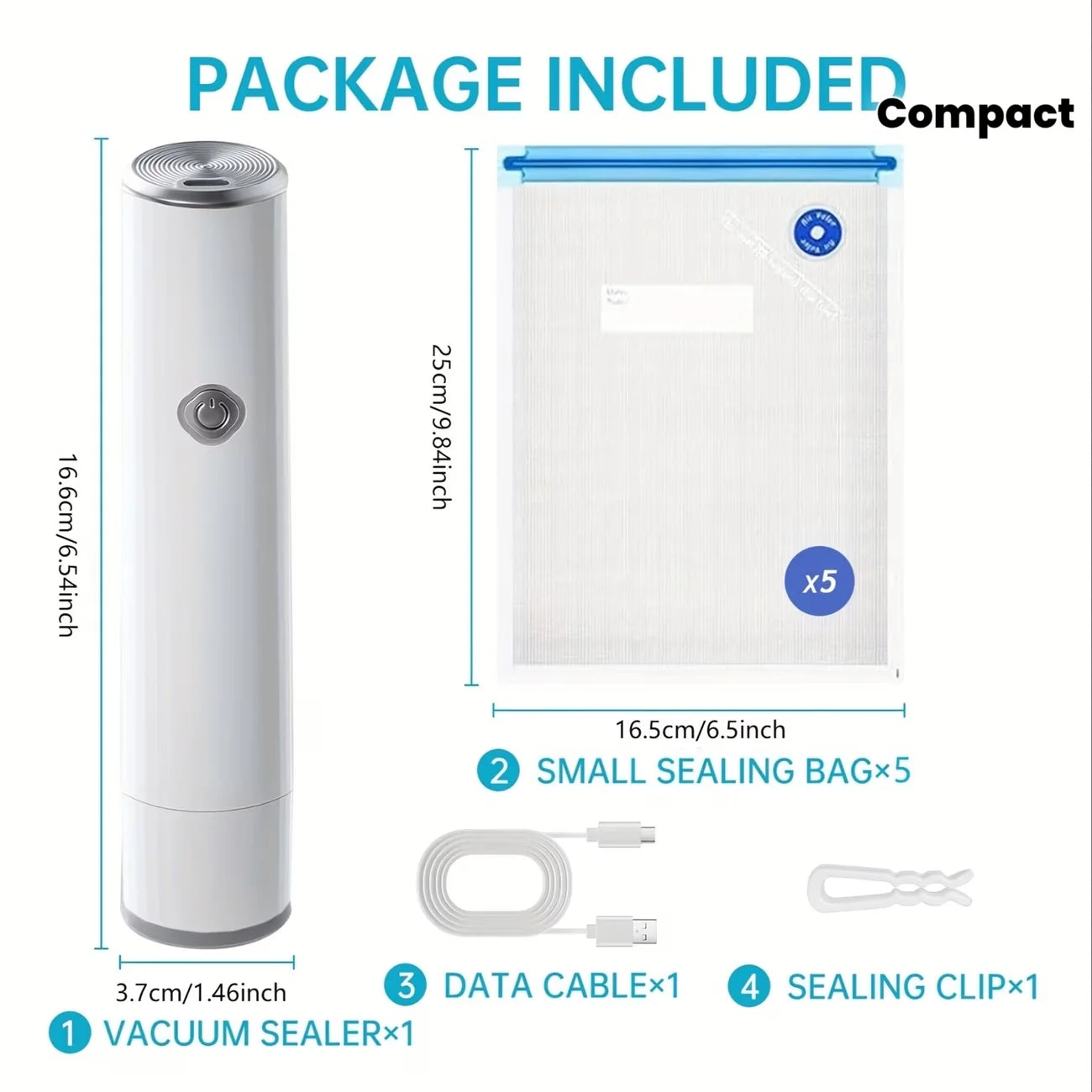 Portable Handheld Vacuum Sealer