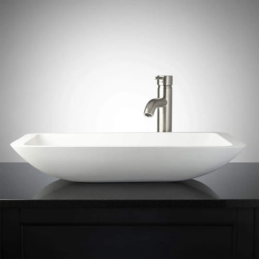 24" Resin Vessel Bathroom Sink