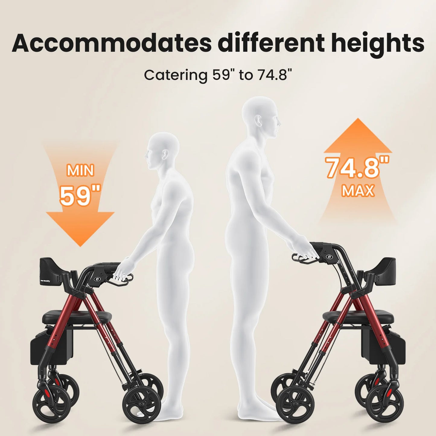 Rollator Walkers For Seniors