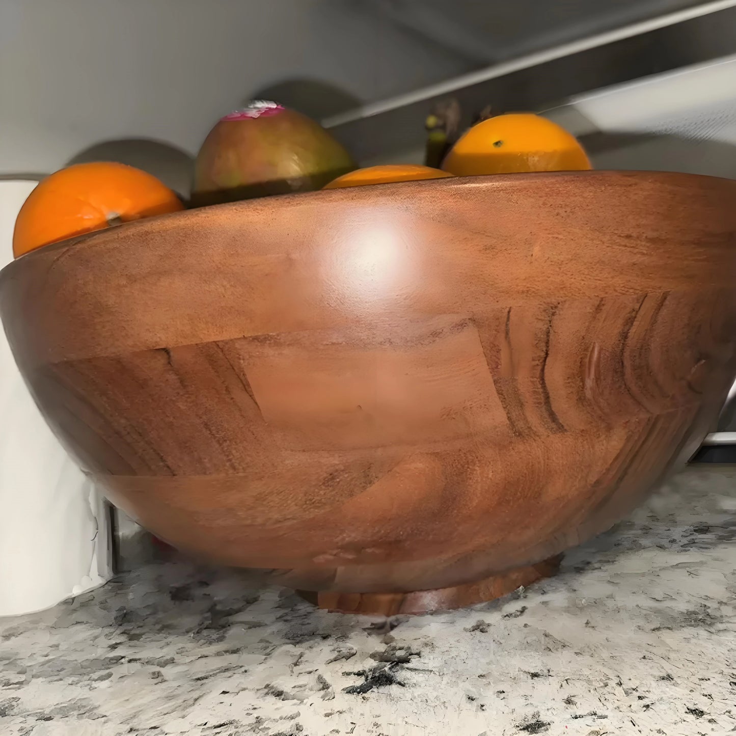 Large Wood Serving Bowl