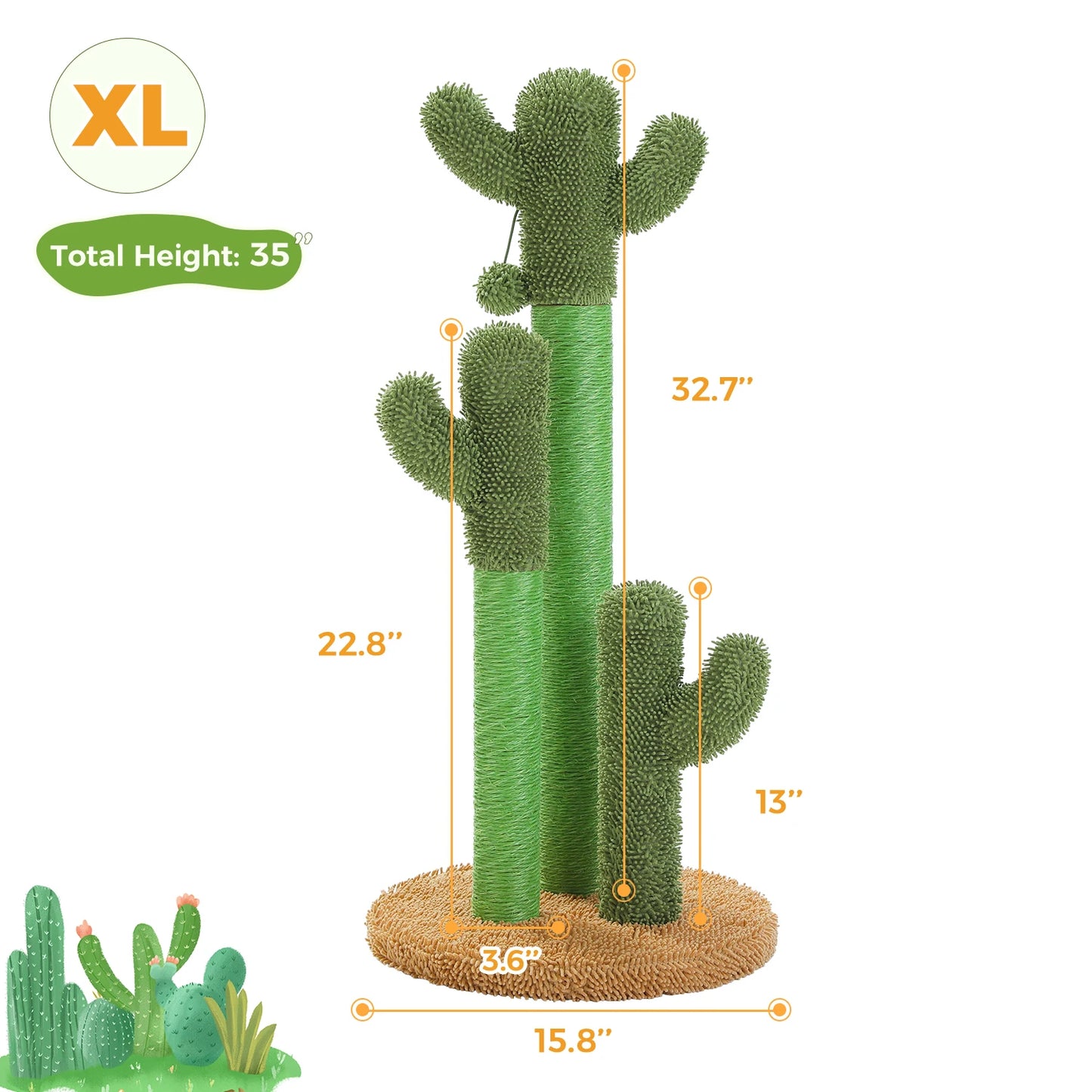 Cactus Cat Tree Small