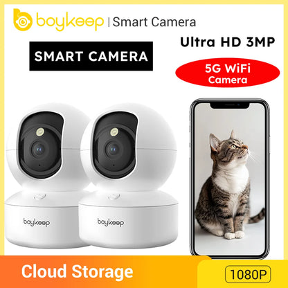 2PCS Camera Pet & Baby Surveillance