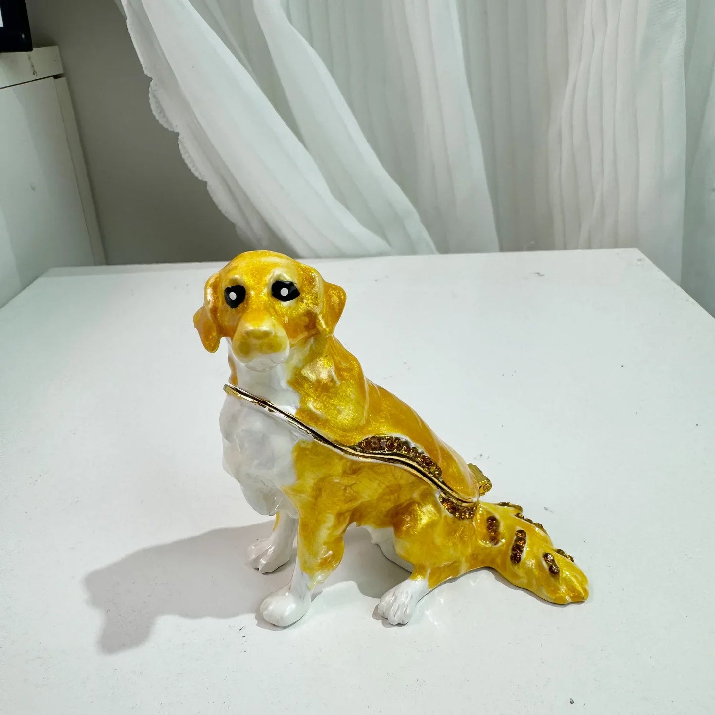 Golden Retriever Jewelry Box