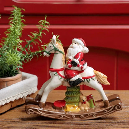 Santa Claus Rocking Horse