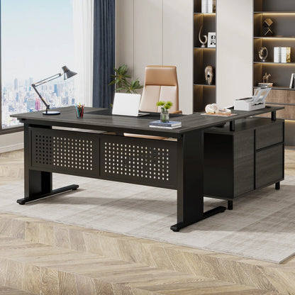 Tribesigns 63 Inch Executive Desk