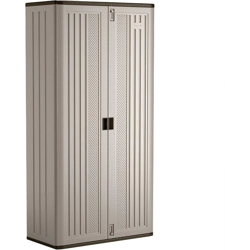 80.25" Mega Tall Heavy-Duty Resin Storage Cabinet