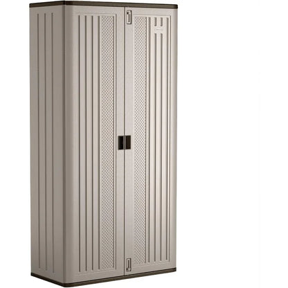 80.25" Mega Tall Heavy-Duty Resin Storage Cabinet