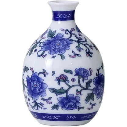 Chinoiserie Mini Decorative Porcelain Jar
