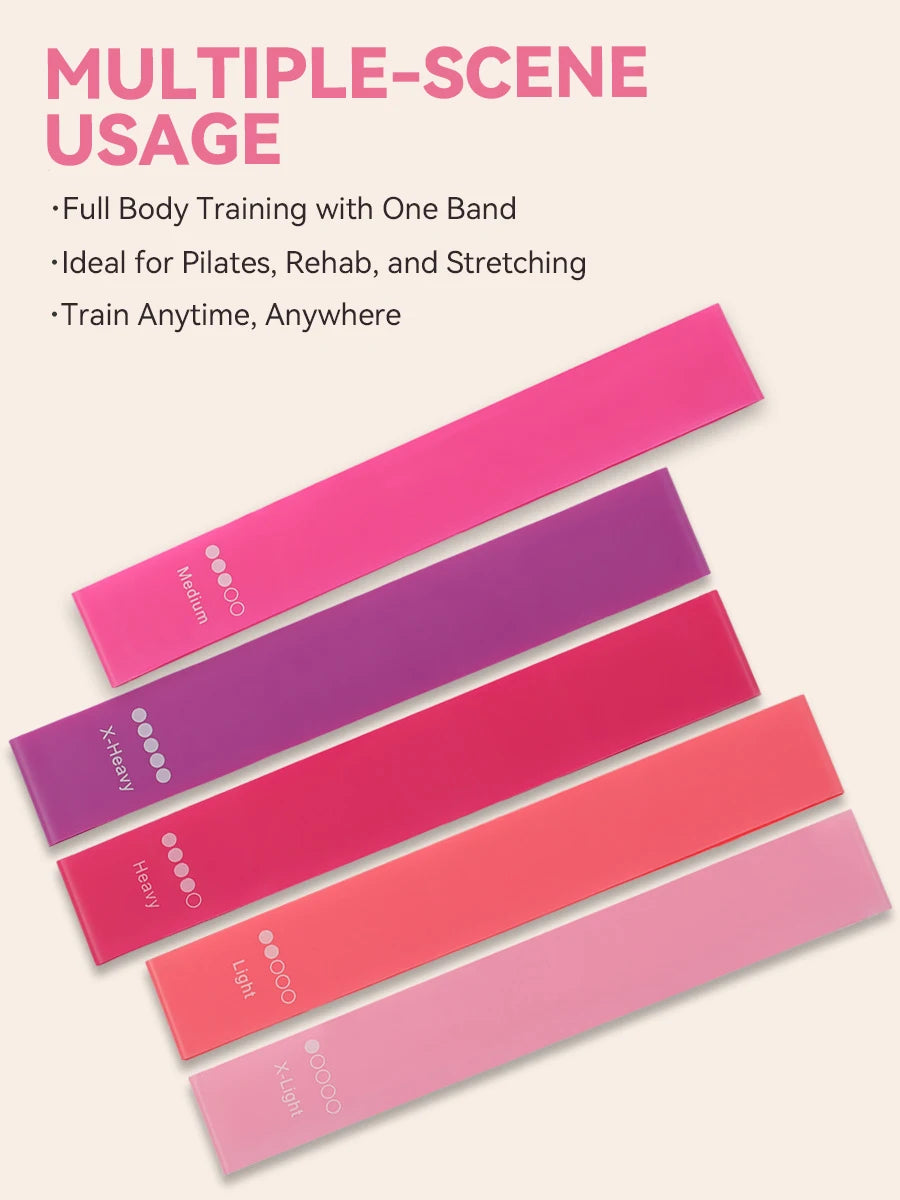 5 Levels TPE Resistance Bands Set