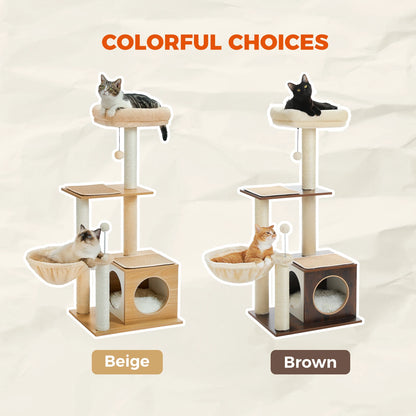 Modern Cat Tree for Indoor Cats