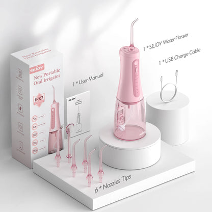 Dental Cordless Water Flosser for Teeth Cleaning