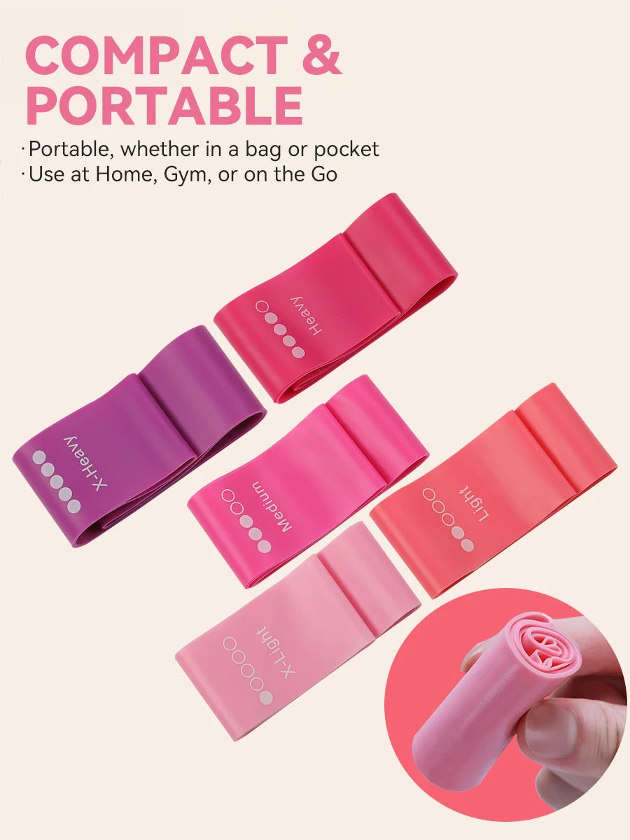 5 Levels TPE Resistance Bands Set