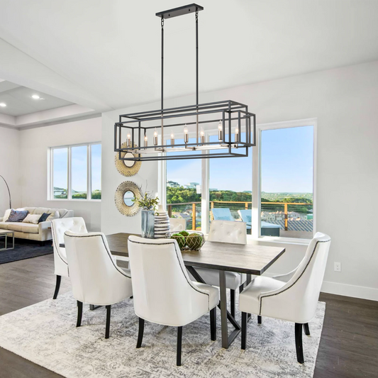 Retro Industrial Chandelier