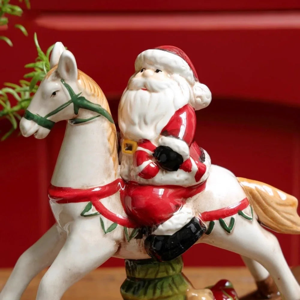 Santa Claus Rocking Horse