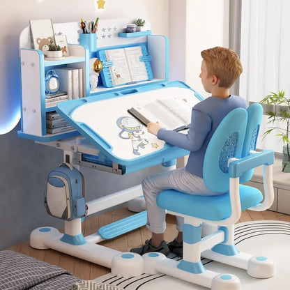 Kids Functional Desk and Chair Set