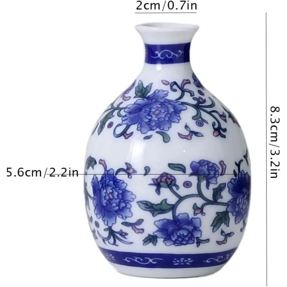Chinoiserie Mini Decorative Porcelain Jar