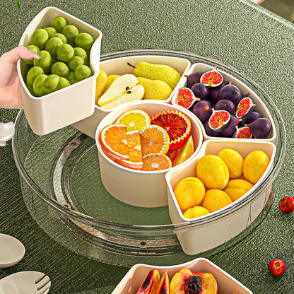 Fruit Tray Six Grids Multi Compartment