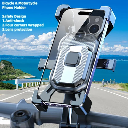 Bike Phone Holder Cellphone Handlebar Mount Universal Non-slip Bicycle phone Stand Shockproof Bracket GPS Motorcycle Support