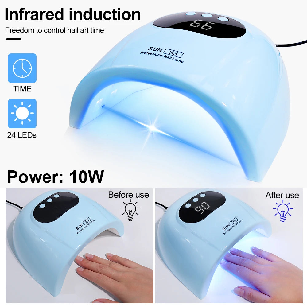UV/LED Nail Polish Lamp