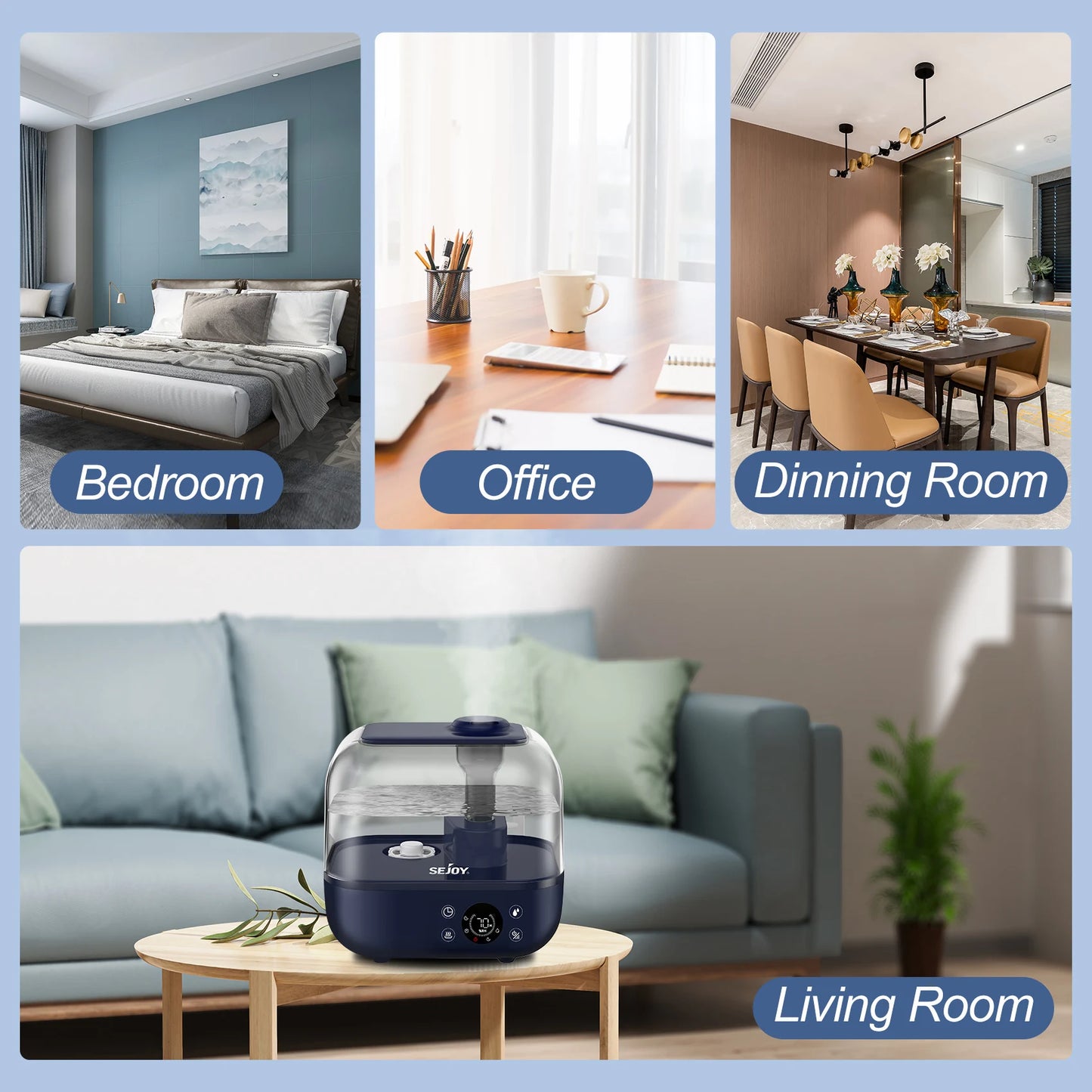 5L Humidifier for Bedroom