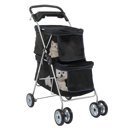 Pet Stroller for 2 Dogs/Cats