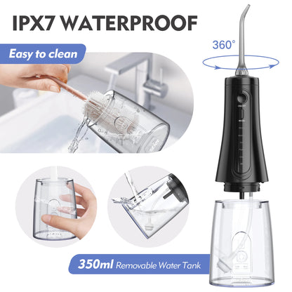 Dental Cordless Water Flosser for Teeth Cleaning