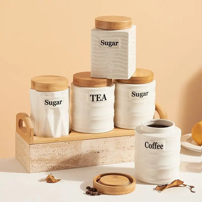 Modern White Ceramic Coffee