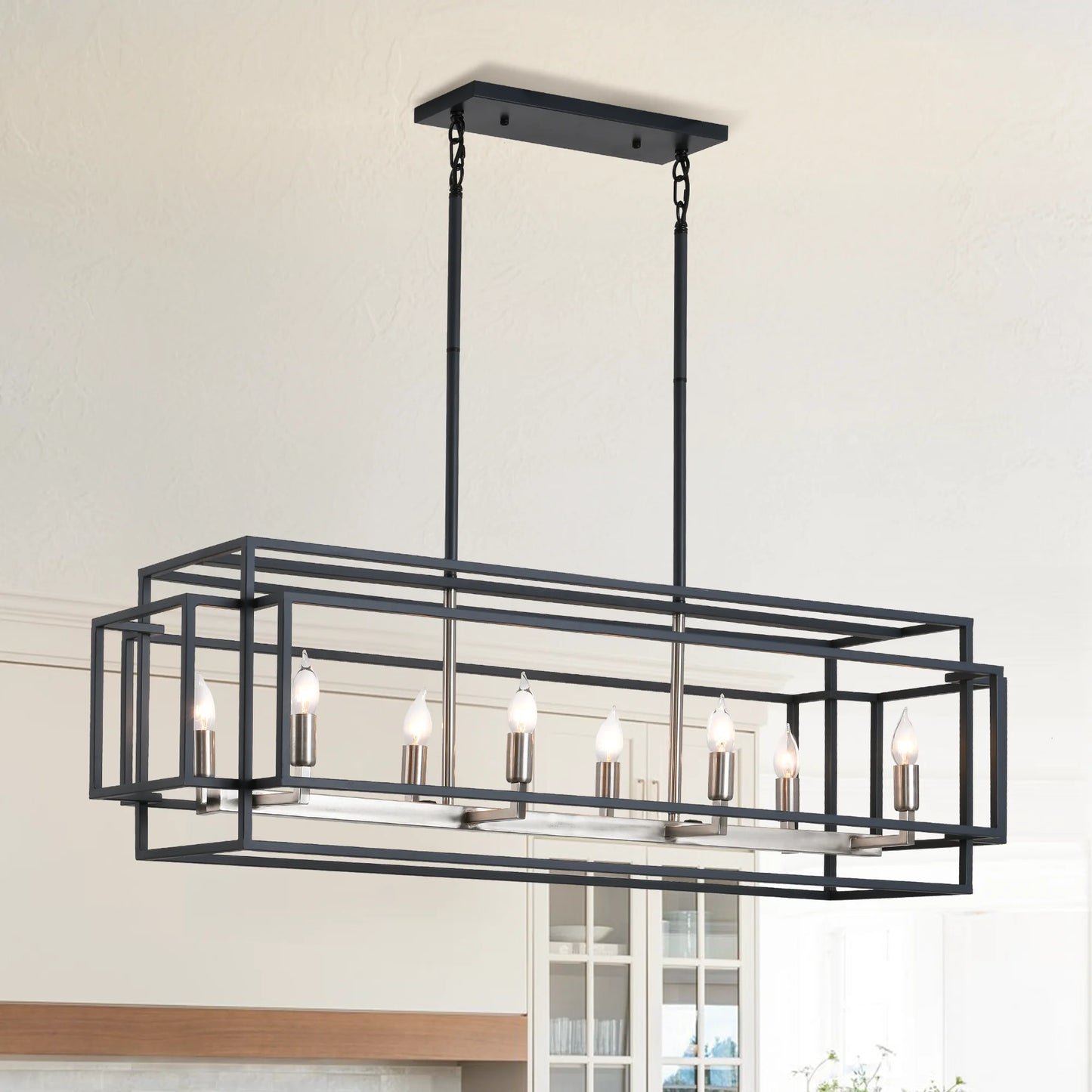 Retro Industrial Chandelier