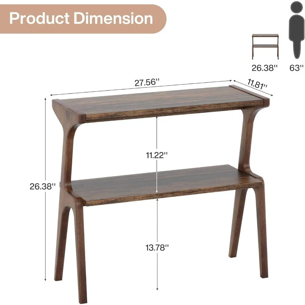 Solid Wood End Table