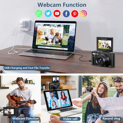 4K compact digital photography camera,