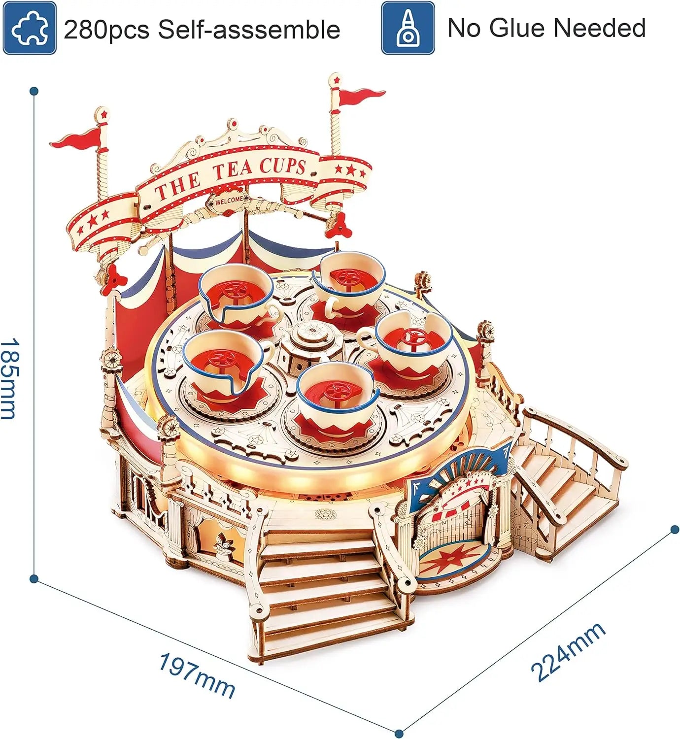 Magic Amusement Park Wooden Toys