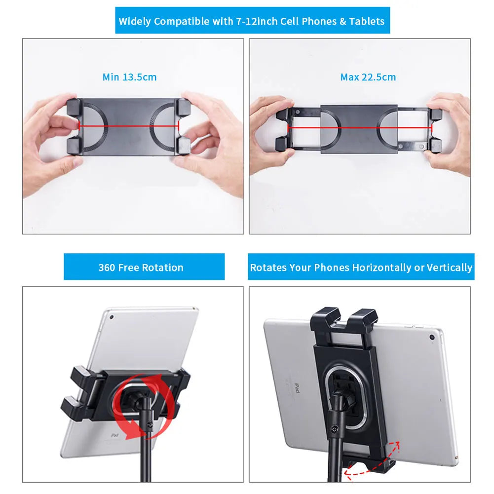 Tablet Tripod Stand Holder H