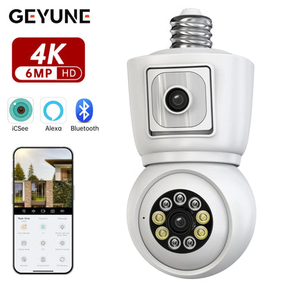 8MP E27 Bulb WiFi Camera