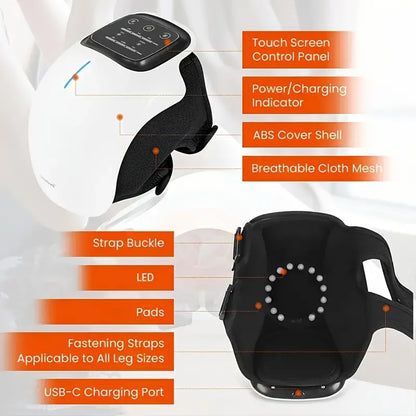 Wireless Knee Massager with 3 Heating Levels