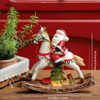 Santa Claus Rocking Horse