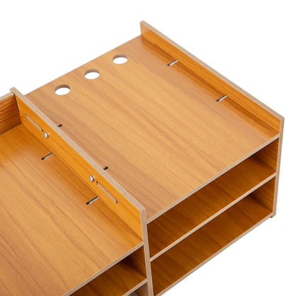 Wood Computer Monitor Stand Riser With Drawer Ergonomic Height Monitor Stand for Laptop Office Desk Accessories Computer Holder